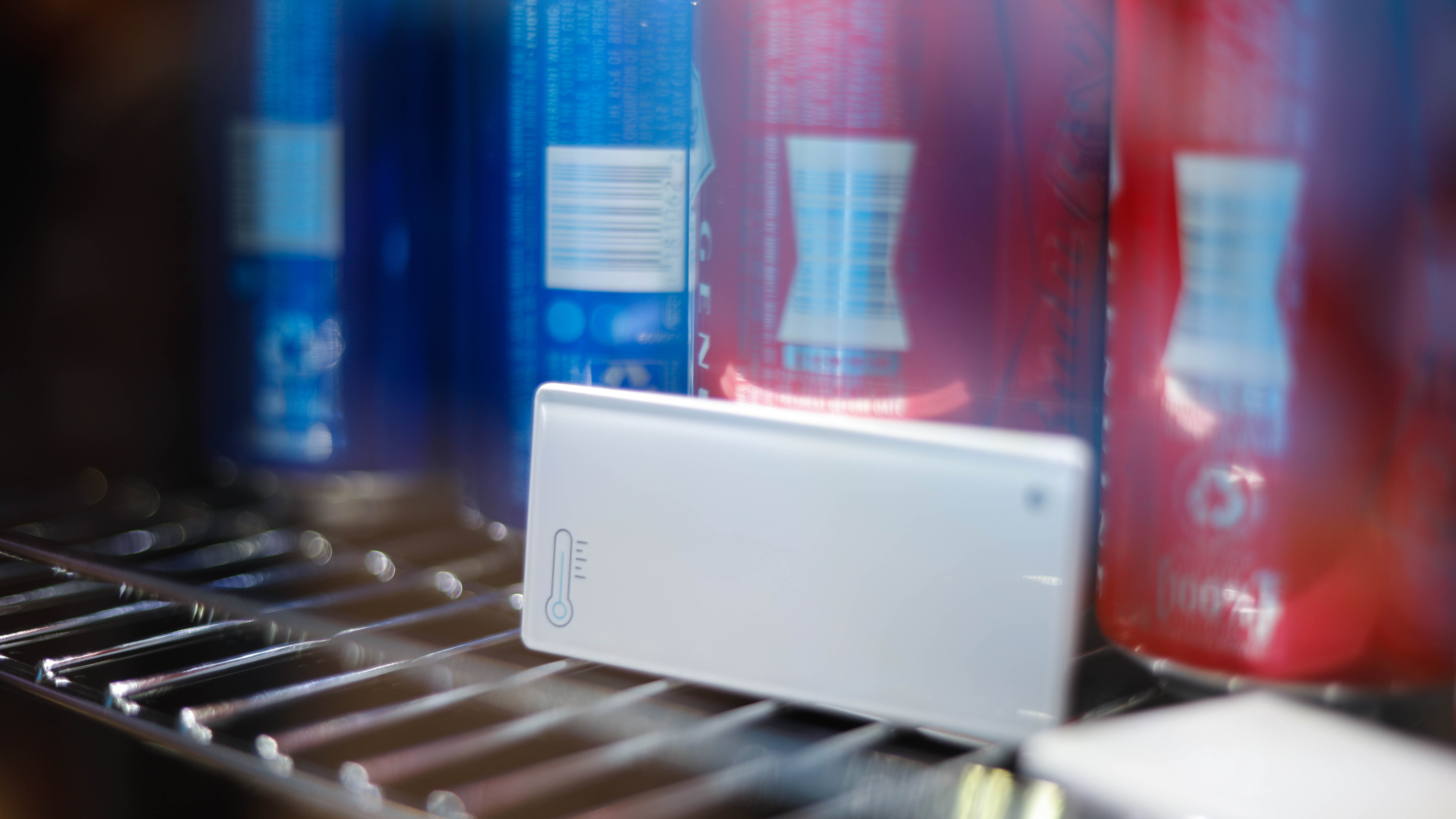 Hanshow temperature detector ESL product.